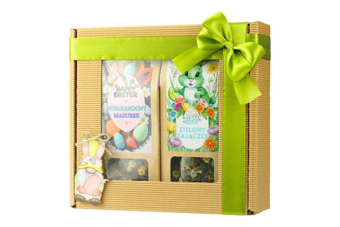 ZESTAW HERBAT WIELKANOCNYCH 2x50g z Pałeczkami Cukrowymi Idealny Na Święta!